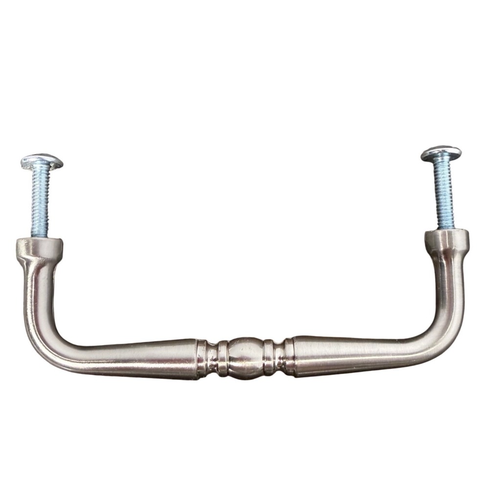 Gatehouse 3.5" Traditional Wire Cabinet Pulls Brushed Nickel 11 Piece Set NEW